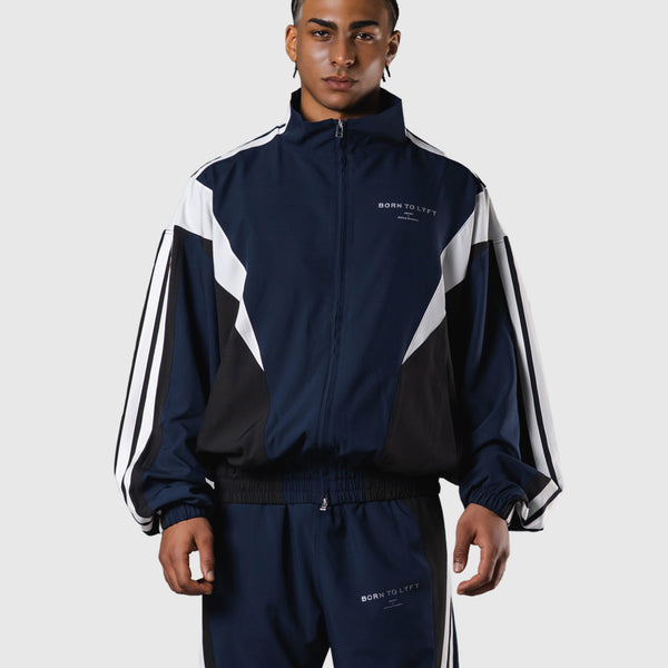 2Line Oversize Track Jacket - Navy – LÝFT