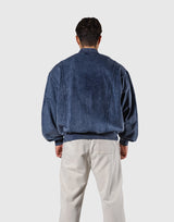 Vintage Sweat Bomber Jacket - Navy
