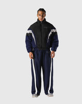 SWITCH LAYER™ 2Line TRACK | BLACK Puffer Jacket V.2 - Navy