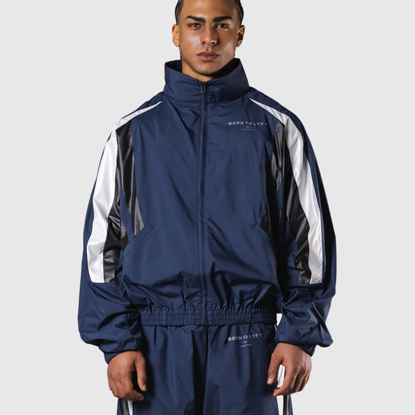 2Line Oversize Track Jacket V.3 - Navy – LÝFT