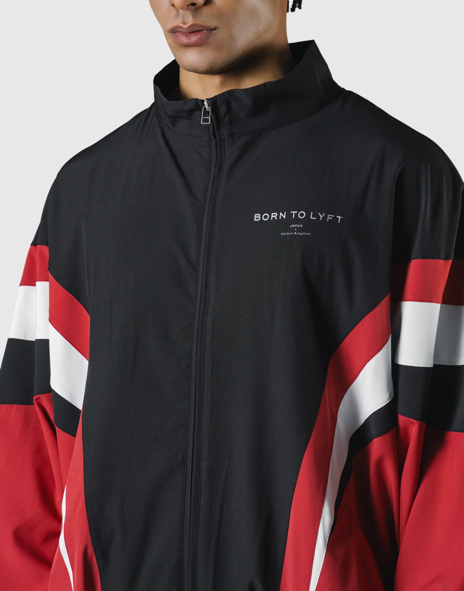 2Line Oversize Track Jacket V.2 - Red – LÝFT