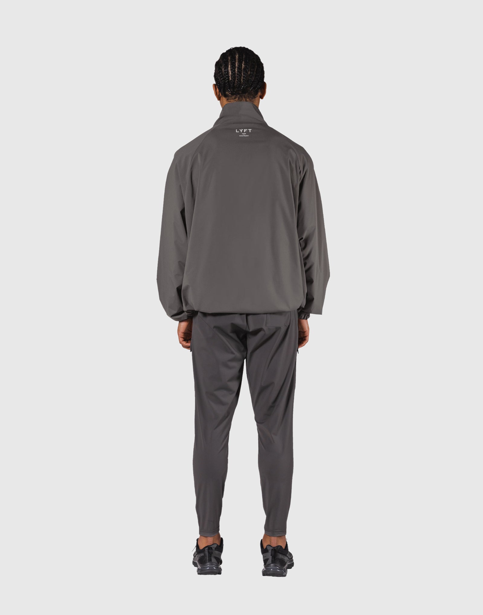 LYFT ナイロンジャケット Sサイズ ネイビー/グレー Basic Nylon Zip Up Jacket - D.Grey – LÝFT