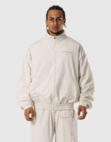 BTL Logo Nylon Jacket - Ivory