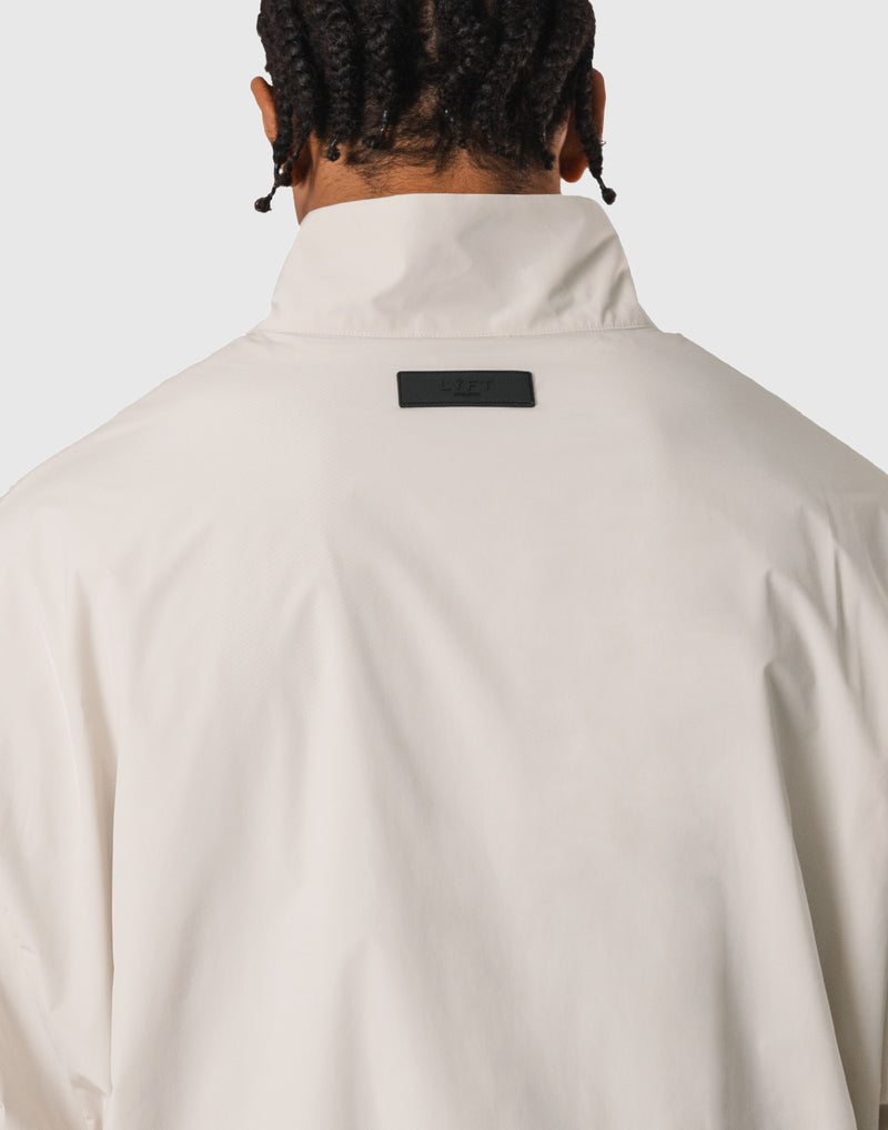 BTL Logo Nylon Jacket - Ivory – LÝFT