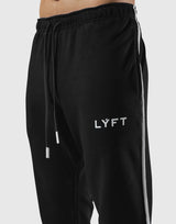 Piping Sweat Pants - Black