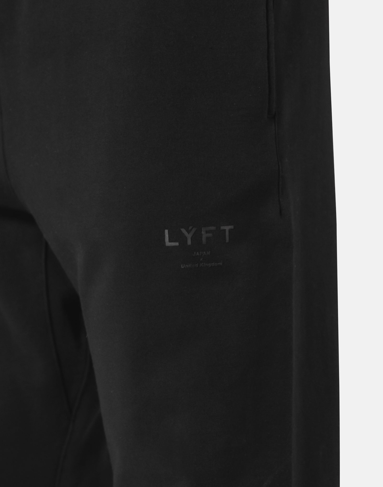 Straight Fit Sweat Pants - Black – LÝFT