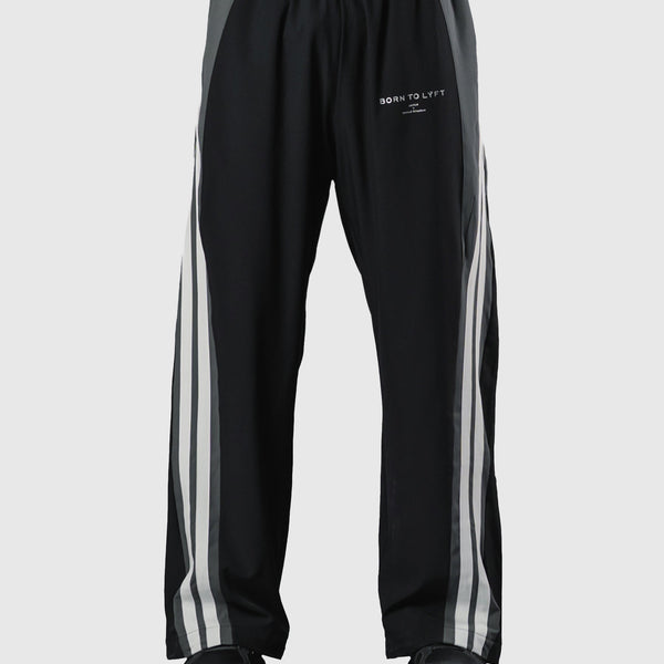 2-Line Adjustable Wide Track Pants - Black – LÝFT