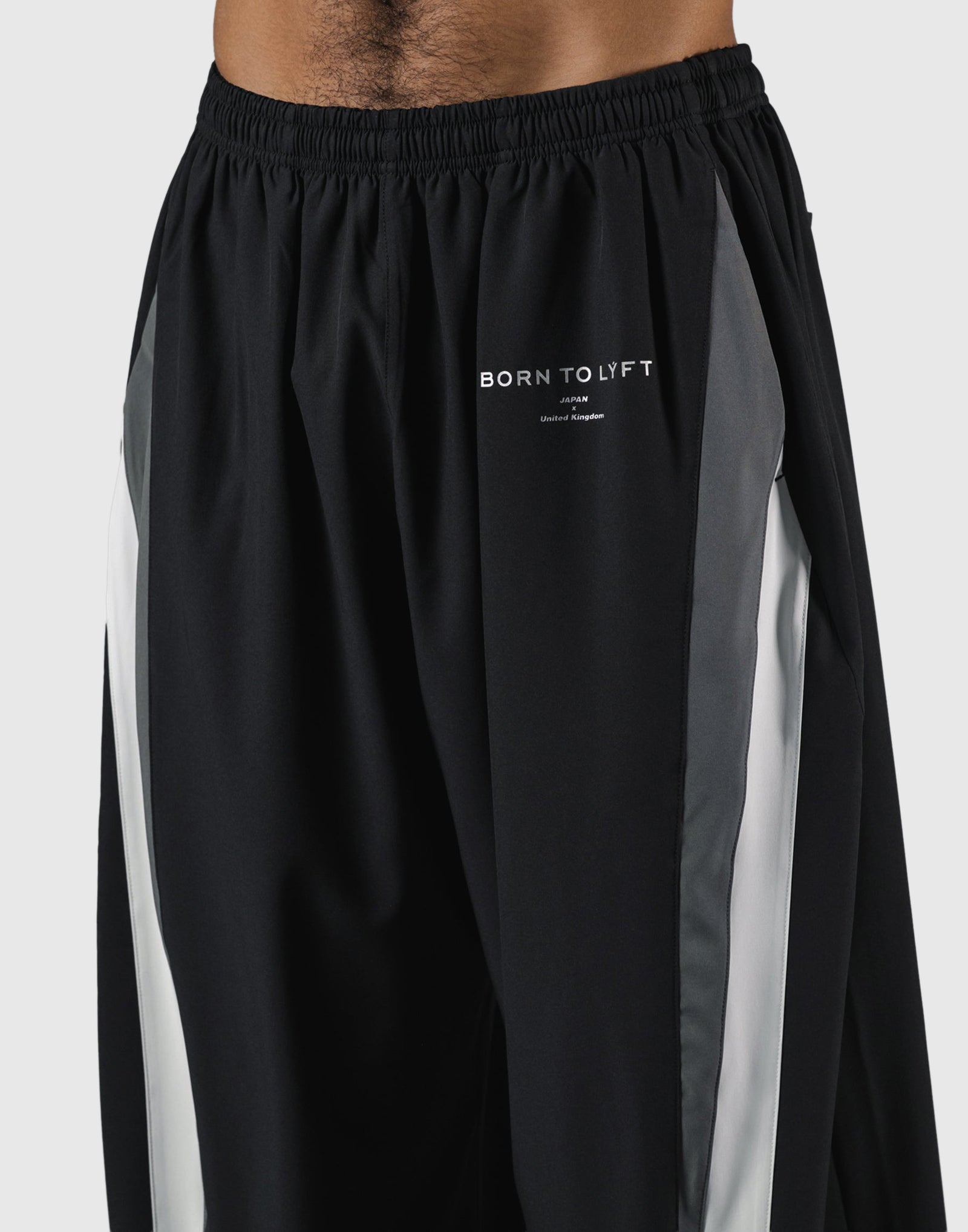 2Line Adjustable Wide Track Pants V.2 - Black – LÝFT