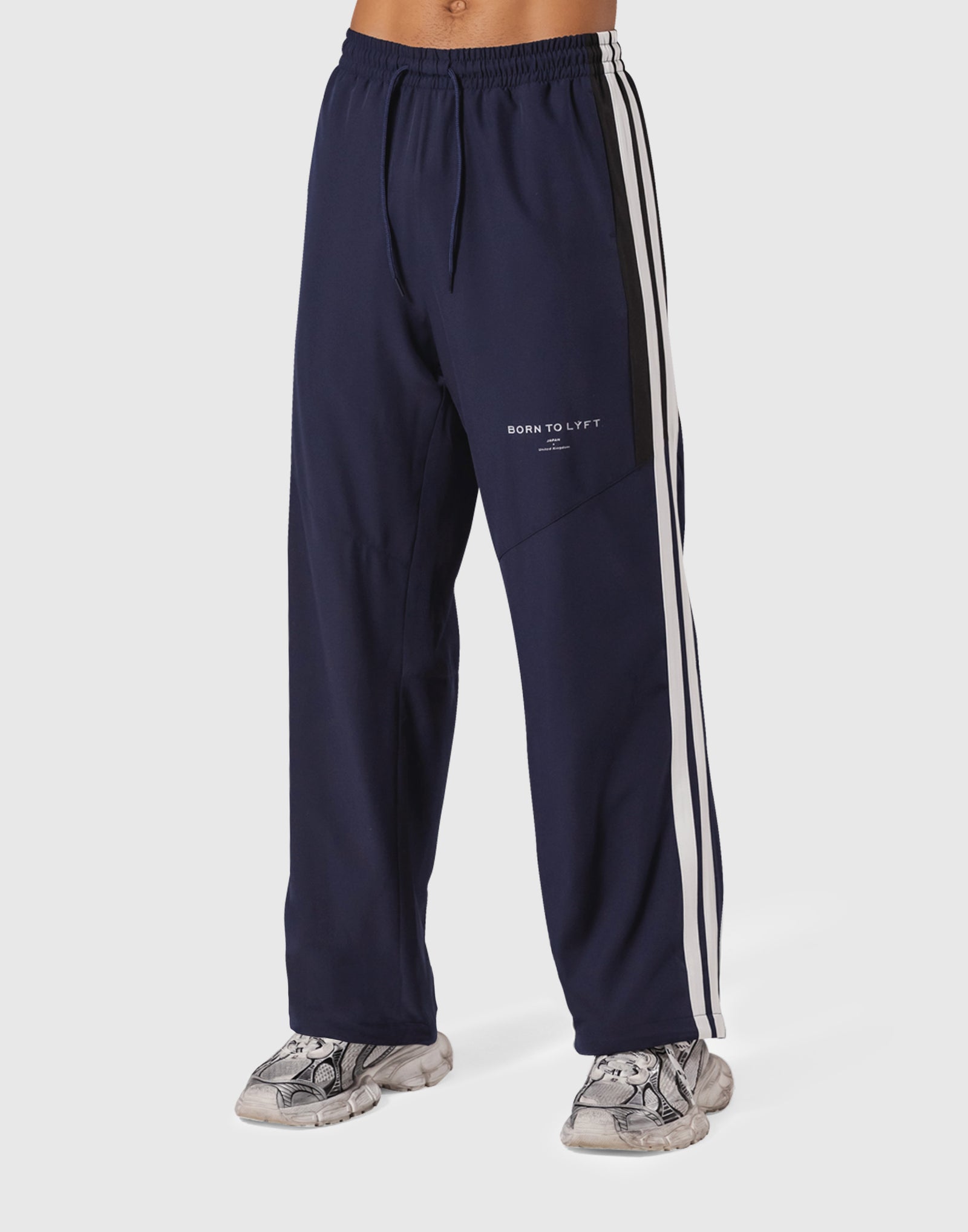 2Line Adjustable Wide Track Pants - Navy – LÝFT