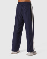 2-Line Adjustable Wide Track Pants - Navy
