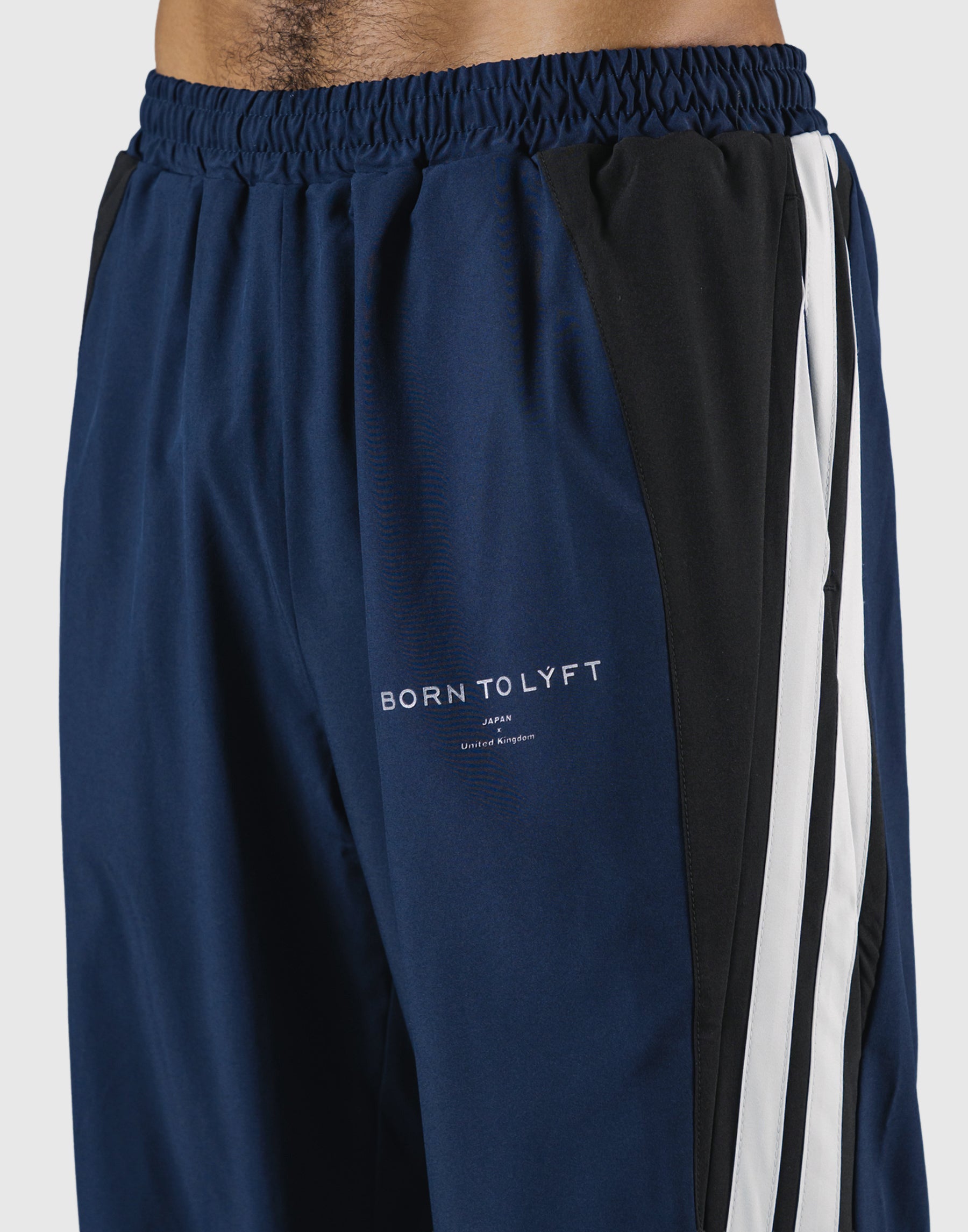 2-Line Adjustable Wide Track Pants - Navy – LÝFT