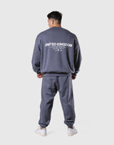 Relax Fit Sweat Pants - Navy
