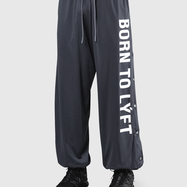 Relax Fit Mesh Pants - D.Grey – LÝFT