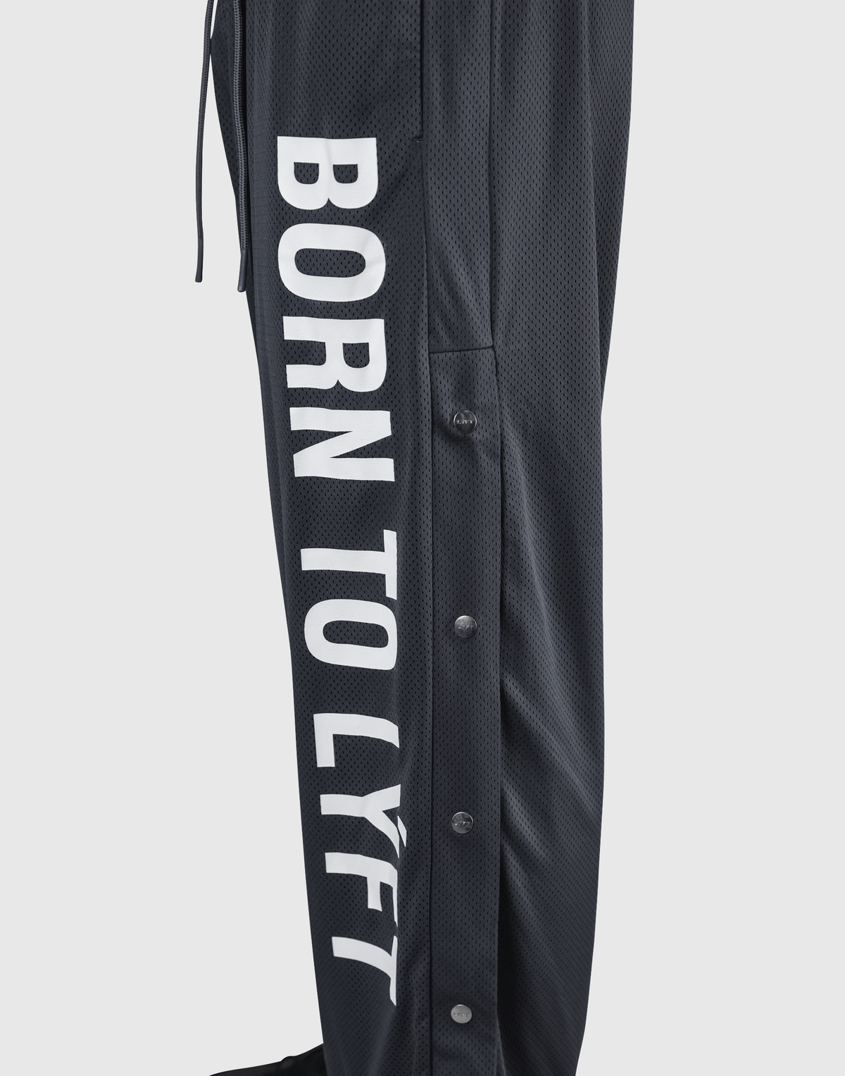 Relax Fit Mesh Pants - D.Grey – LÝFT Relax Fit Mesh Pants - D.Grey – LÝFT