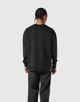Vintage London Logo Long T-Shirt - Black