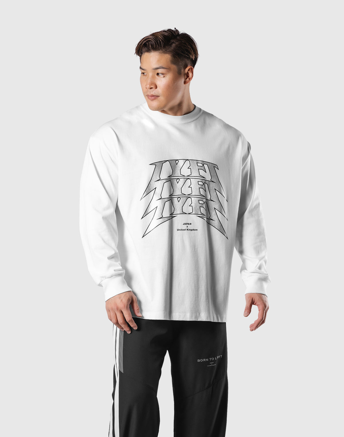 Extend Cotton Long Sleeve T-Shirt - D.Grey – LÝFT