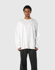 LÝFT Extra Big Long T-Shirt - White