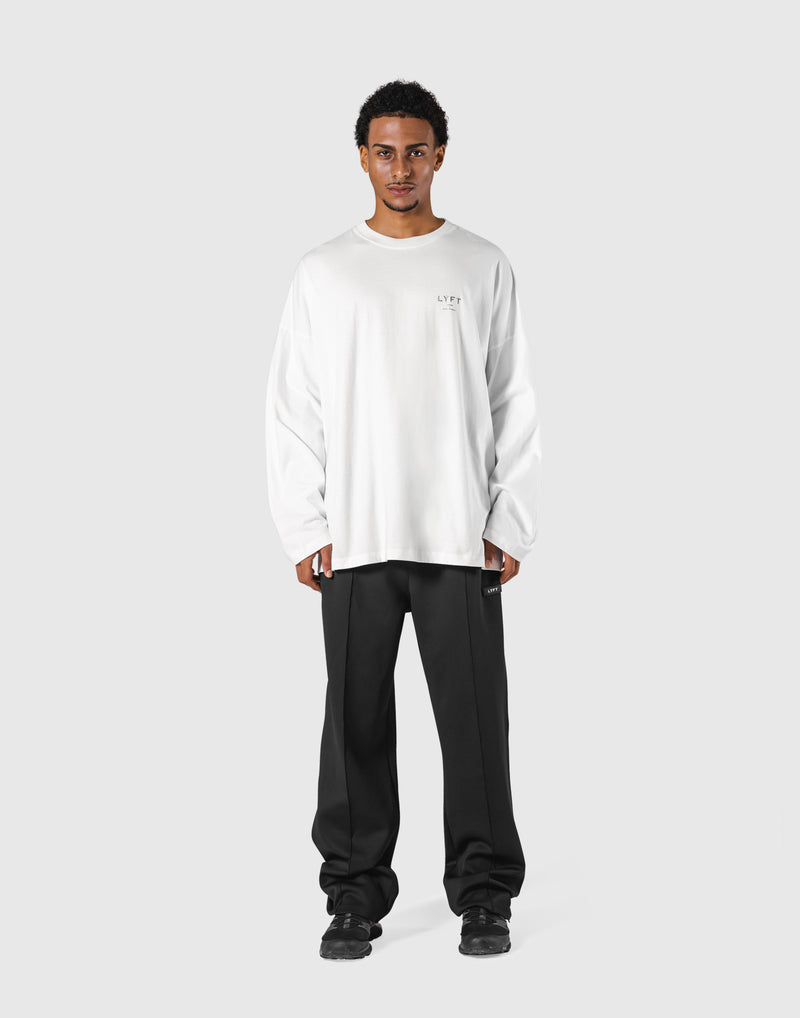 LÝFT Extra Big Long T-Shirt - White