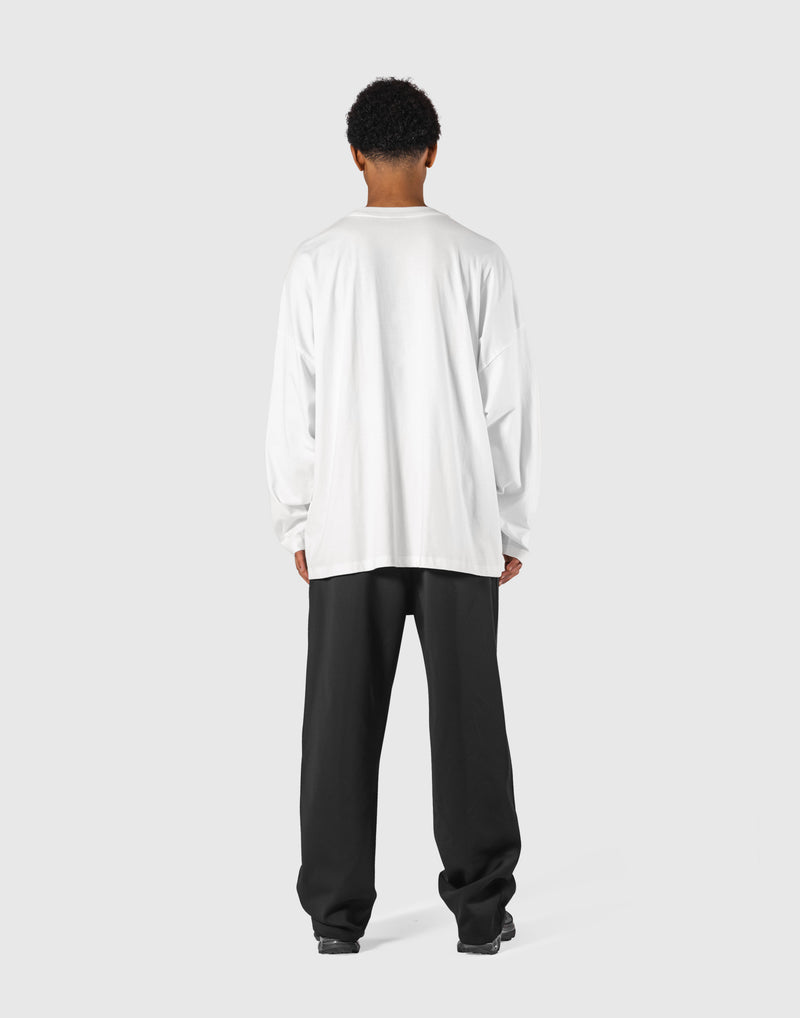 LÝFT Extra Big Long T-Shirt - White