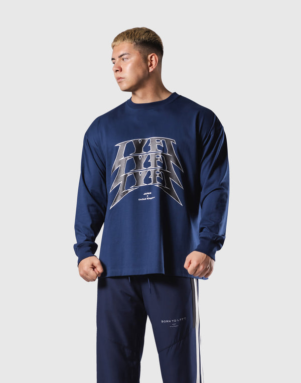 Extend Cotton Long Sleeve T-Shirt - D.Grey – LÝFT