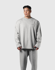 LÝFT Extra Big Long T-Shirt - Grey