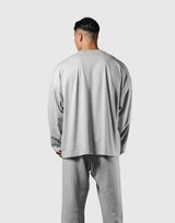 LÝFT Extra Big Long T-Shirt - Grey