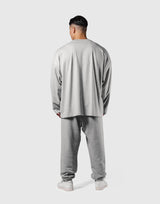 LÝFT Extra Big Long T-Shirt - Grey