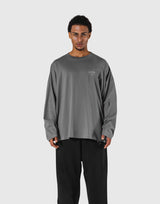 LÝFT Extra Big Long T-Shirt - D.Grey