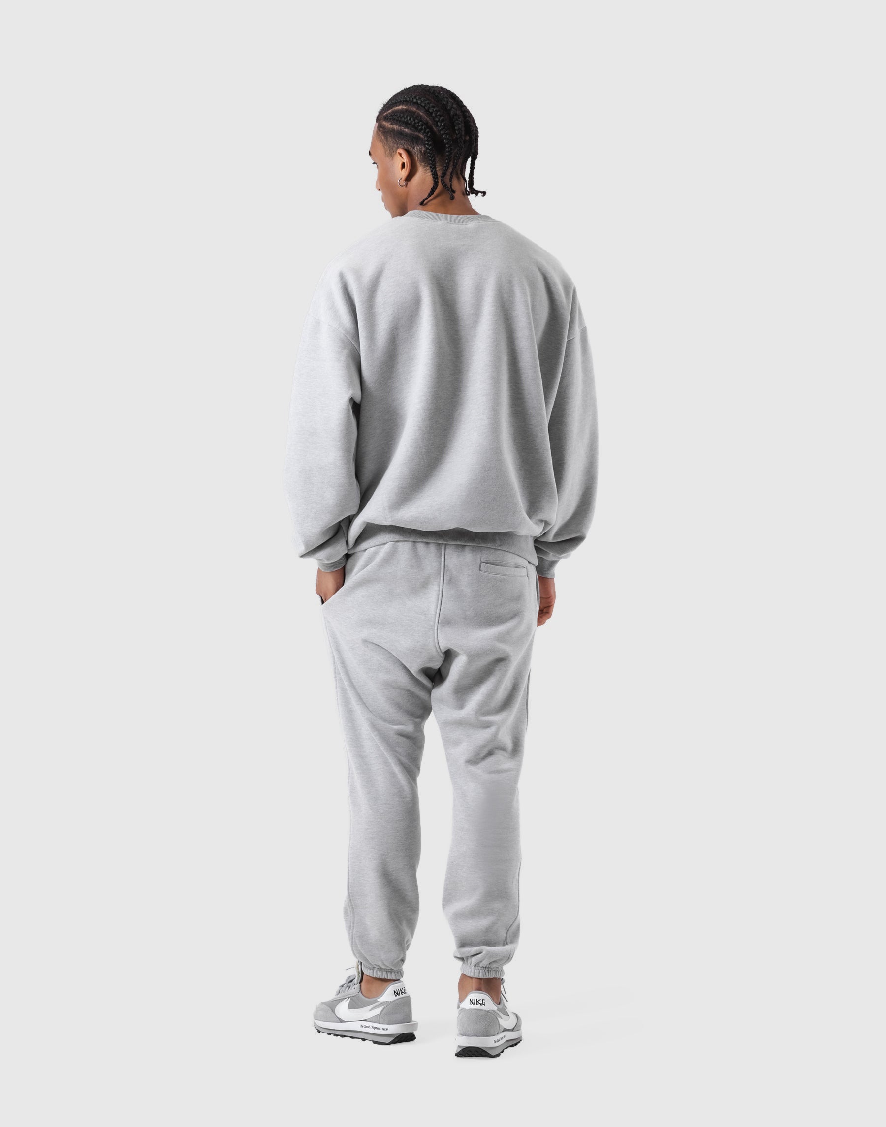 LÝFT Oversize Crew Neck Sweat - Grey