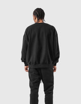 LÝFT Oversize Crew Neck Sweat - Black