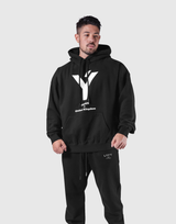 Y Oversize Sweat Hoodie - Black