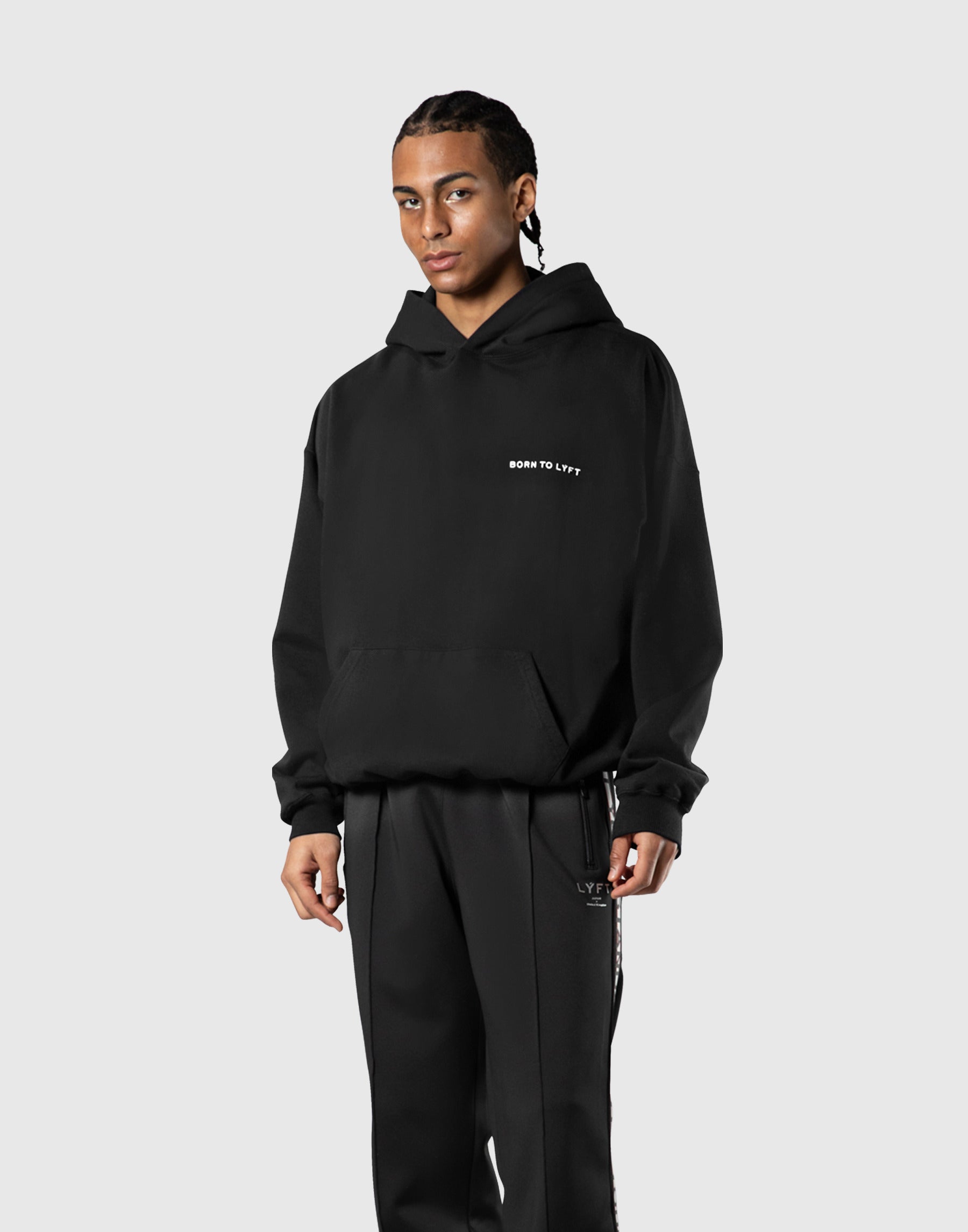 LÝFT Circle Sweat Hoodie - Black