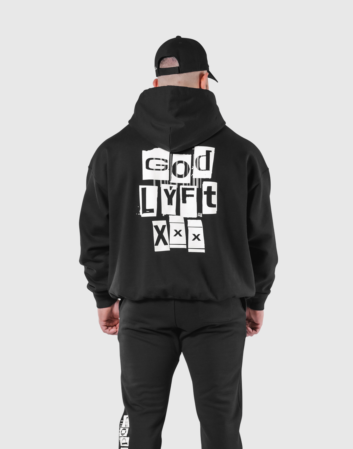 LÝFT × XXX Limited Flag Hoodie - Black