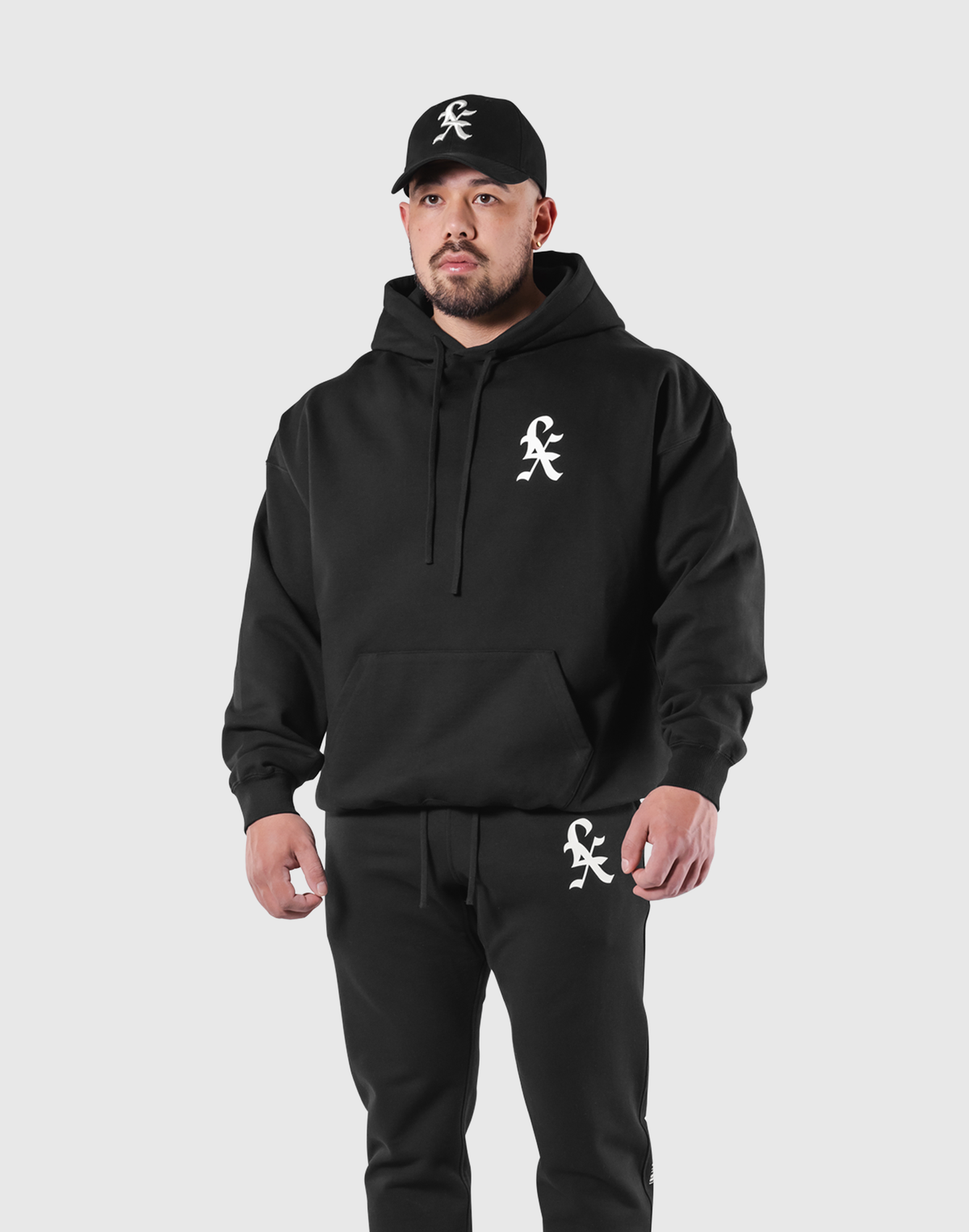 LÝFT × XXX Limited Flag Hoodie - Black
