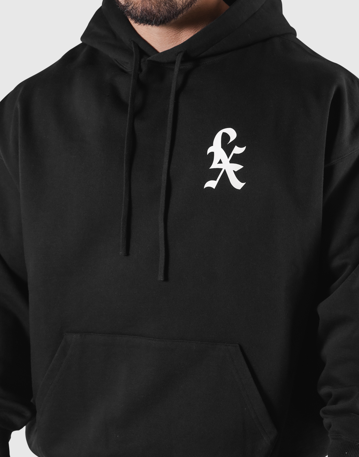 LÝFT × XXX Limited Flag Hoodie - Black