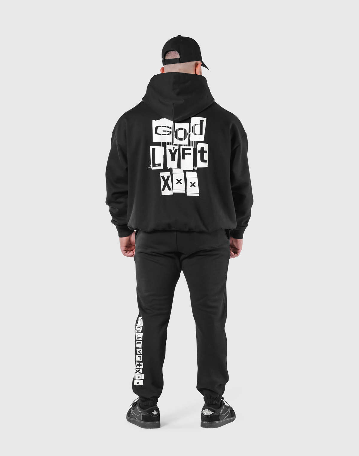 LÝFT × XXX Limited Flag Hoodie - Black