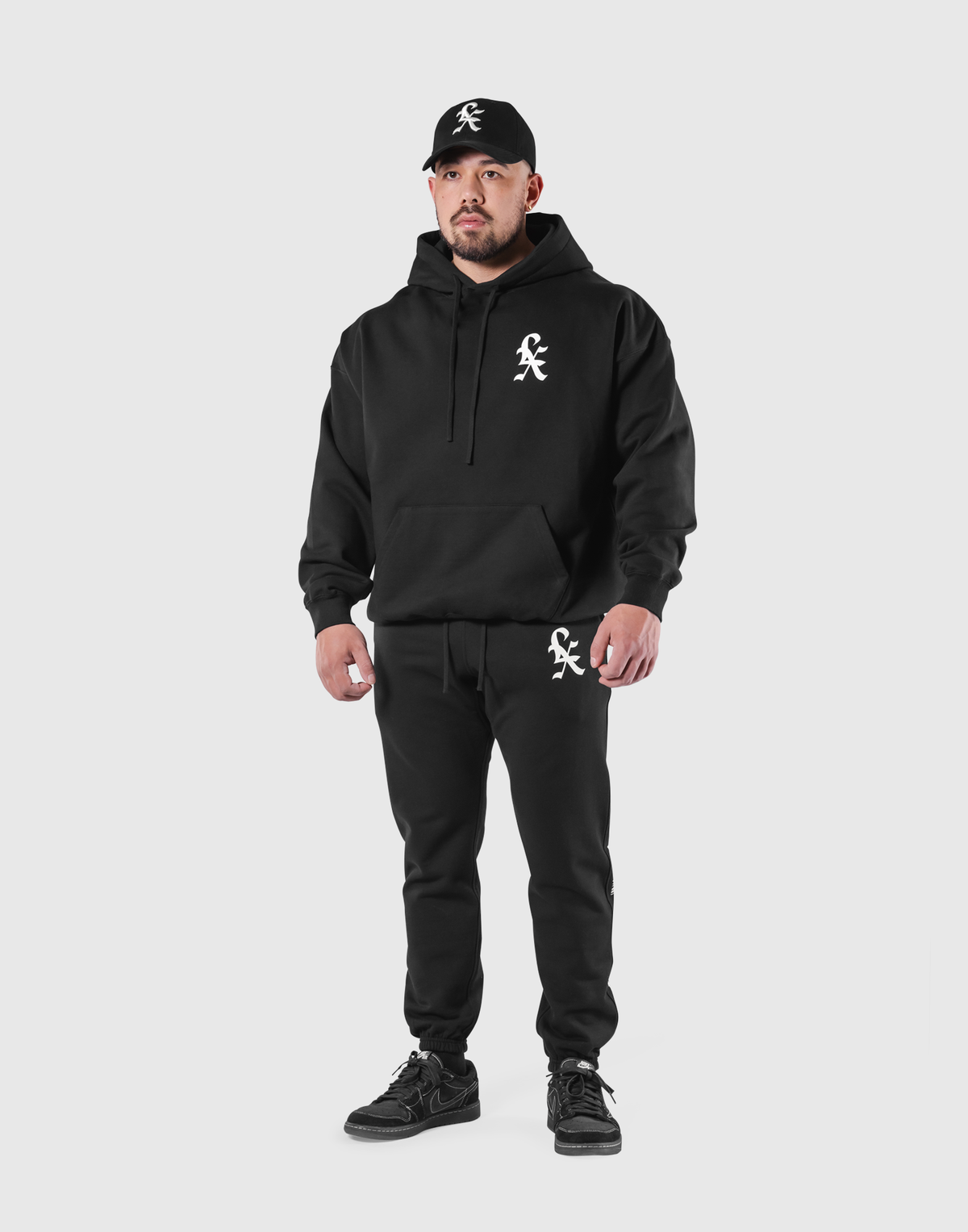 LÝFT × XXX Limited Flag Hoodie - Black