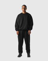 One Point LÝFT Oversize Crewneck Sweatshirt - Black