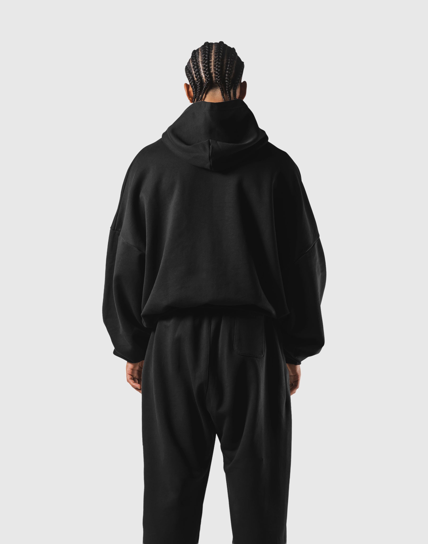 One Point LÝFT Oversize Sweat Hoodie - Black