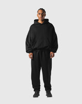 One Point LÝFT Oversize Sweat Hoodie - Black