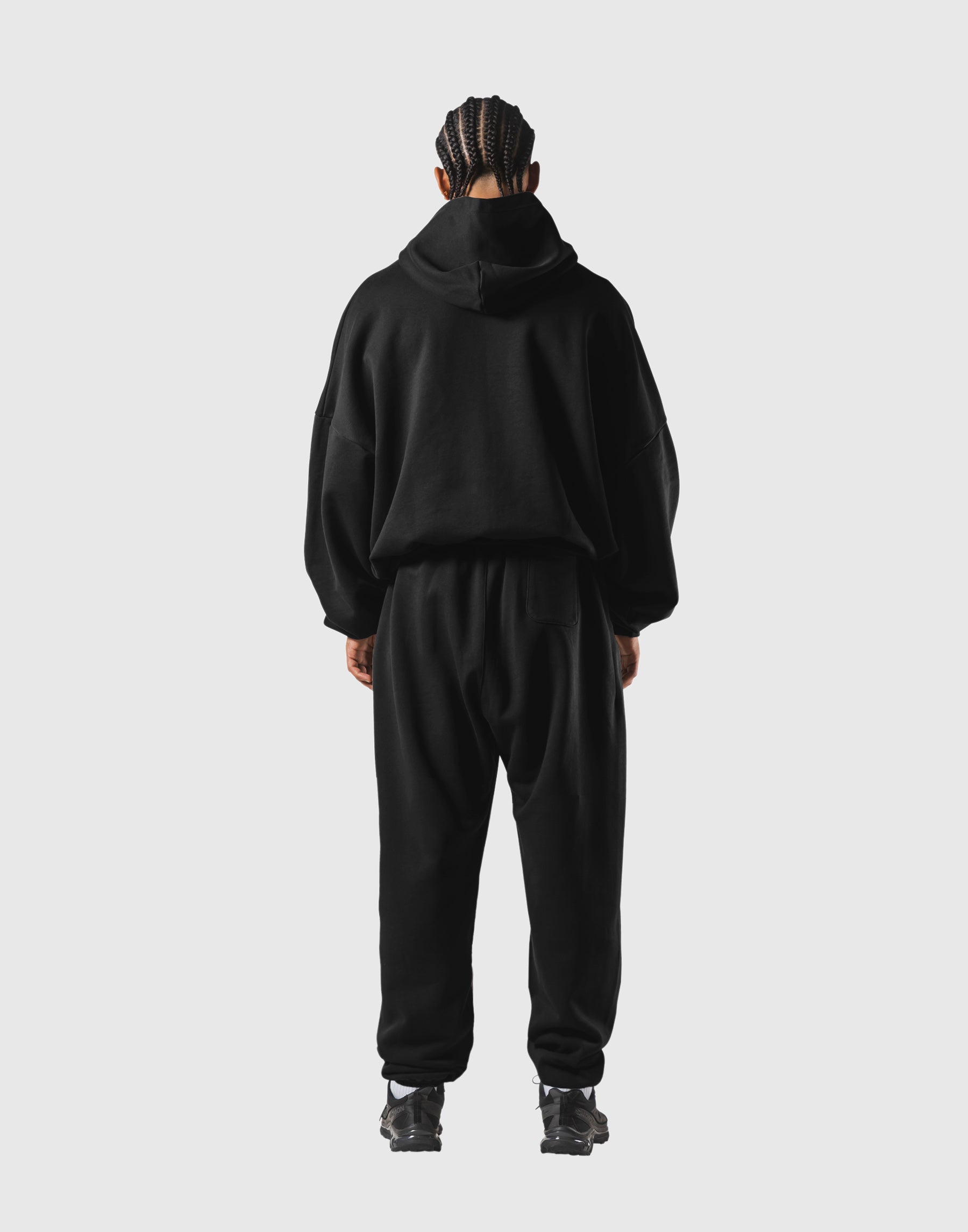 One Point LÝFT Oversize Sweat Hoodie - Black