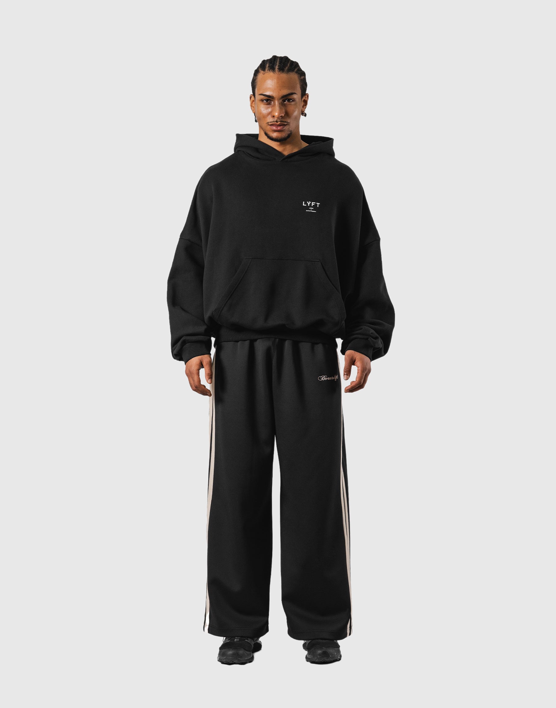 Back Ring Oversize Sweat Hoodie - Black – LÝFT