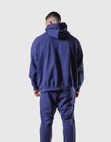 LÝFT CLUB Oversize Sweat Hoodie - Navy