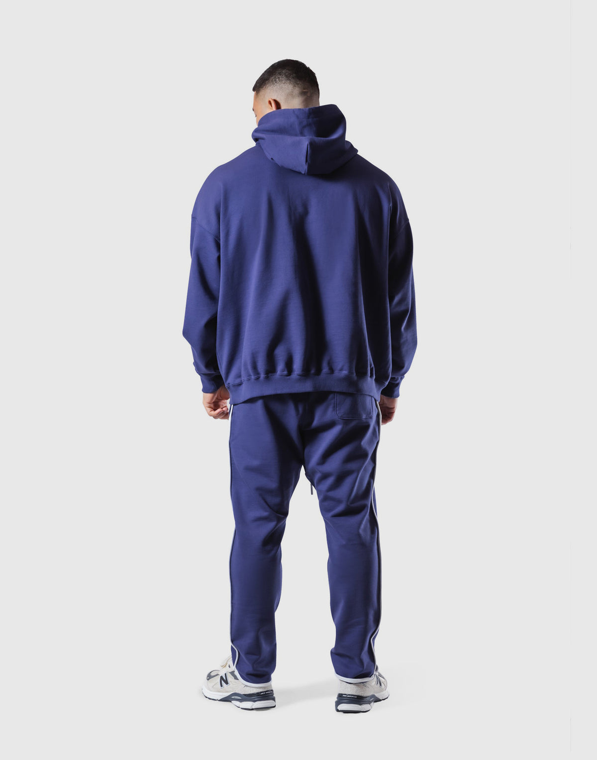 LÝFT CLUB Oversize Sweat Hoodie - Navy