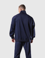 Logo Line Track Jacket - Navy