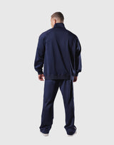 Logo Line Track Jacket - Navy