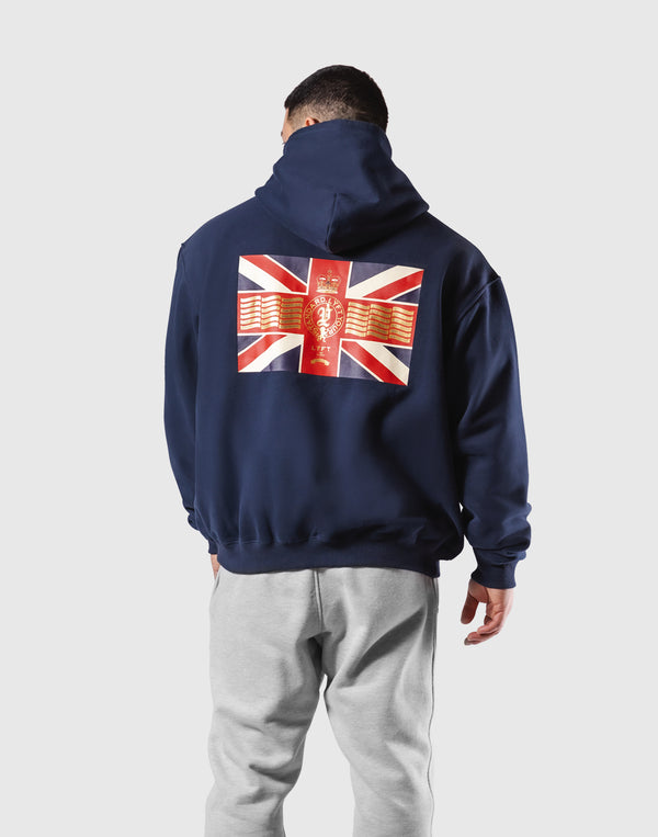 Classic Flag Zip-Up Hoodie - Navy – LÝFT
