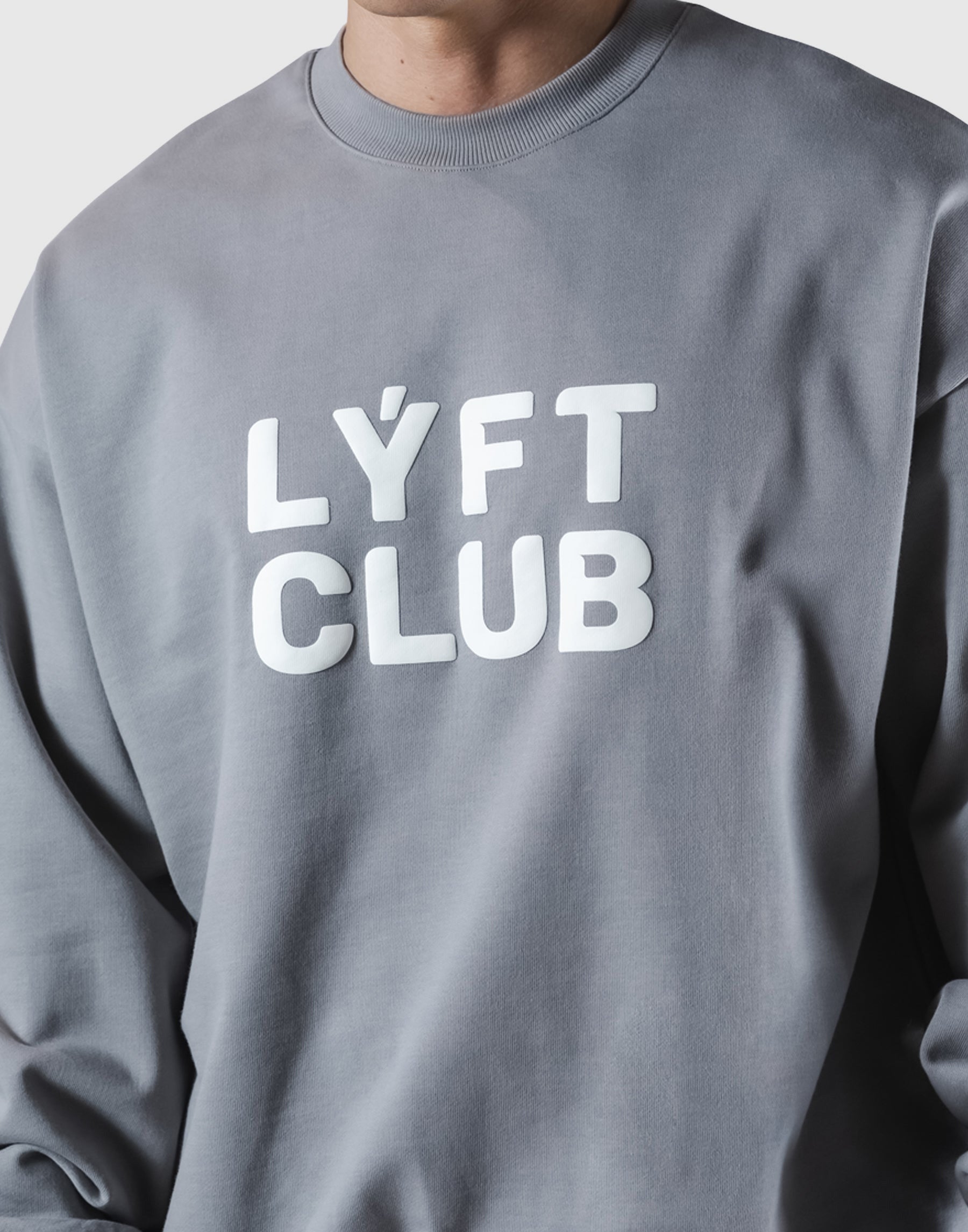 LÝFT CLUB Crewneck Sweat - Grey