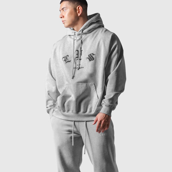 Old English Sweat Hoodie - Grey – LÝFT