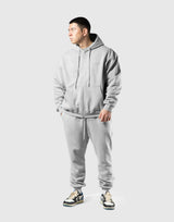 Classic Flag Zip-Up Hoodie - Gray